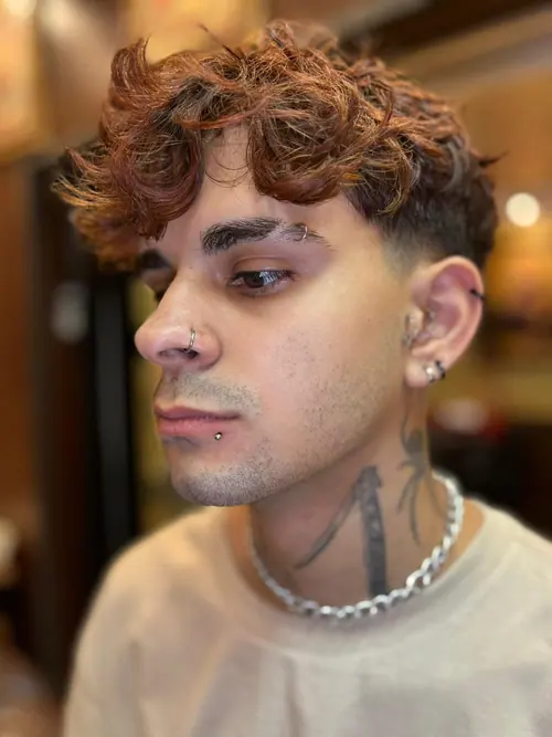 Piercing feito no Original SP Tattoo, unidade Moema