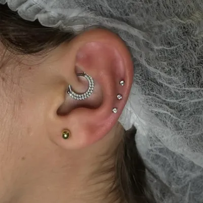 Piercing de Portfolio da Original SP Tattoo