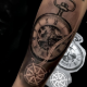 Demonstração de uma tatuagem do Vitor da Original SP Tattoo