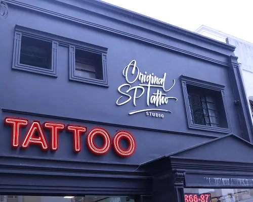 Imagem de uma parte do estúdio da Original Sp Tattoo Moema